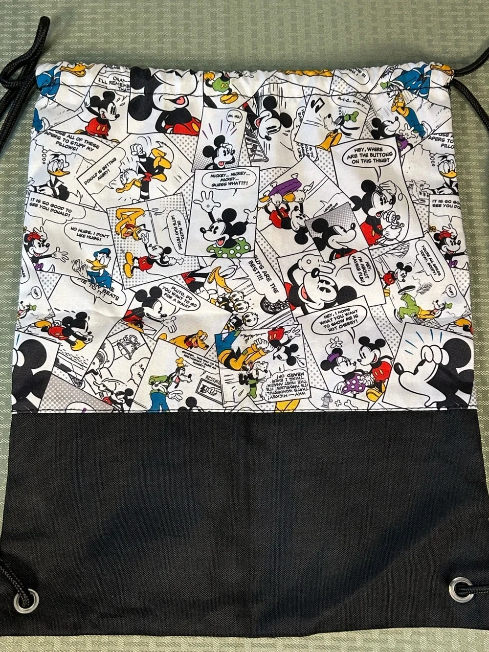 Disney Comic Drawstring Backpack-NWOT 😍❤️‍🔥